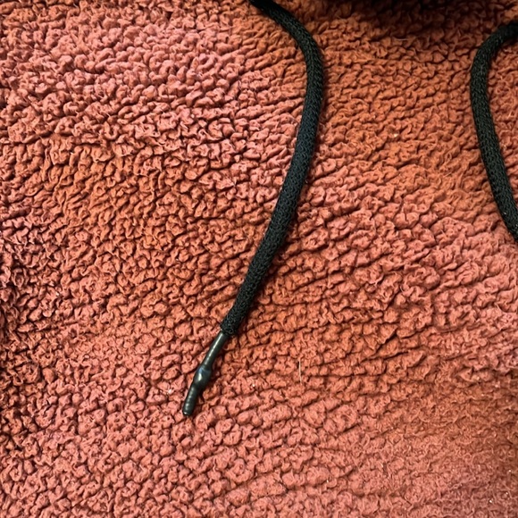 Crop Sherpa pullover - Picture 3 of 5